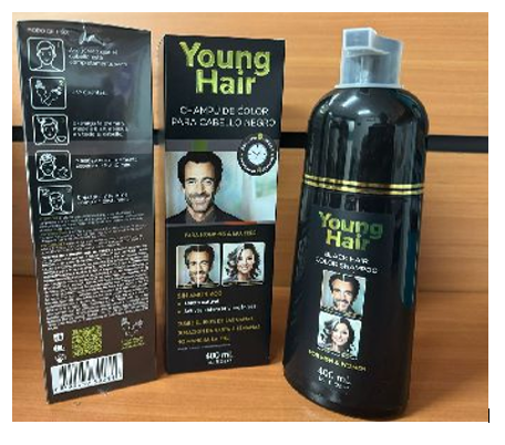 CHAMPU YOUNG HAIR 400ML NEGRO