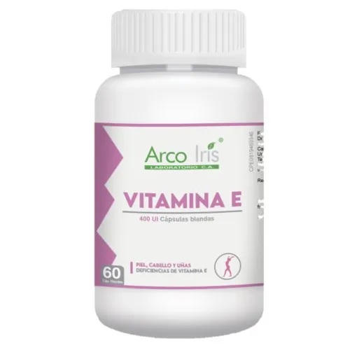 VITAMINA E 400UI X 60CAPS ARCO IRIS