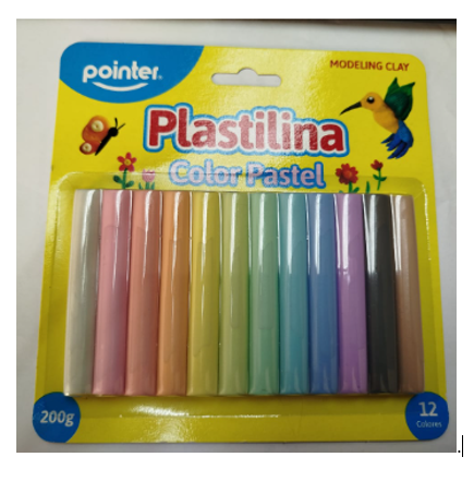 PLASTILINA POINTER 12UND PASTEL
