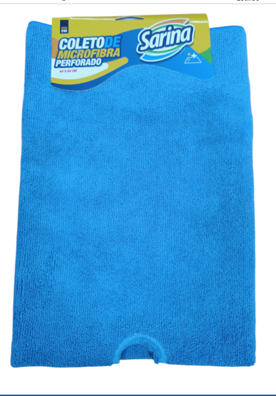 COLETO SARINA MICROFIBRA PERFORADO