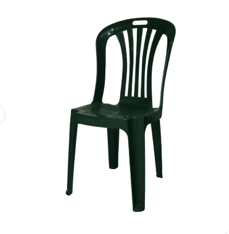 SILLA ELEGANCE VERDE APILABLE