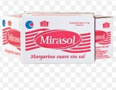 MARGARINA MIRASOL 5KG SIN SAL