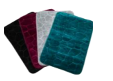 ALFOMBRA DE BAÑO 40X70CM ACOLCHADA 