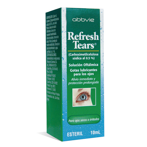 REFRESH TEARS 0,5% X 10ML GTAS OFT CARBOXIME ABBVIE