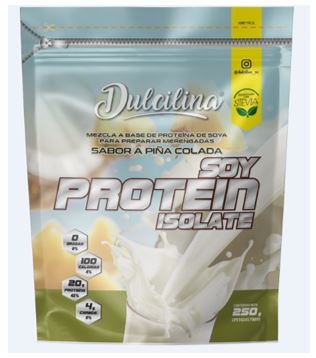PROTEINA DE SOYA DULCILINA 250GR PIÑA COLADA