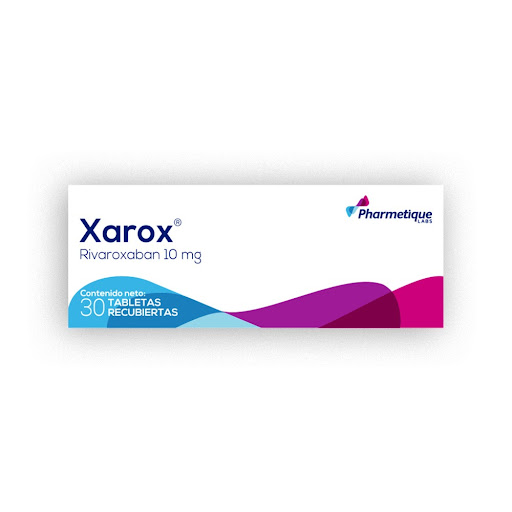 XAROX 10MG X 30TABL RIVAROXABAN PHARMETIQUE