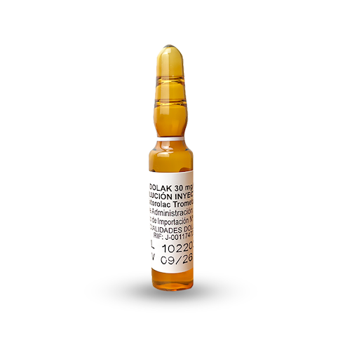 DOLAK 30MG/ML X 2AMP SOL INY DOLLDER