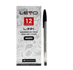 BOLIGRAFO LEVO NEGRO X UND SEMI- GEL
