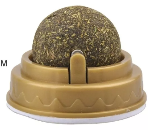 ESFERA CATNIP MERCADOU AUTOADHESIVA -HIERBA GATERA