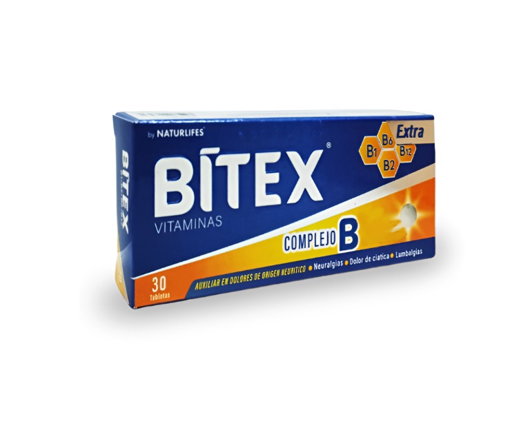 BITEX COMPLEJO B X 30TABL NATURLIFES