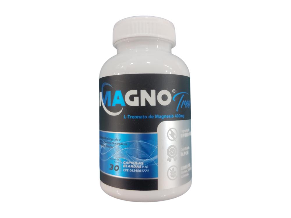 MAGNO TREO 400MG X 30CAPS TREONATO DE MAG BIOFAR