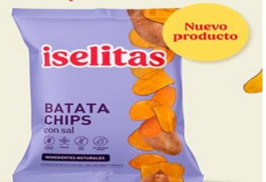 BATATA ISELITAS 160GR CHIPS CON SAL