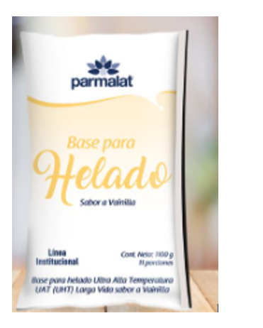 BASE PARA HELADO PARMALAT  VAINILLA UHT