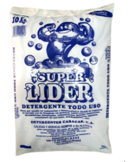 DETERGENTE SUPER LIDER 10KG POLVO