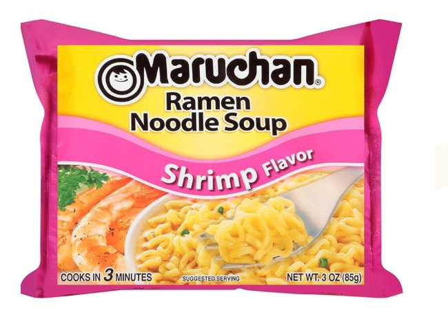 SOPA INSTANTANEA MARUCHAN RAMEN 85GR CAMARONES