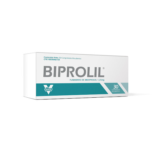 BIPROLIL 1,25MG X 30COMP BISOPROLOL VARGAS