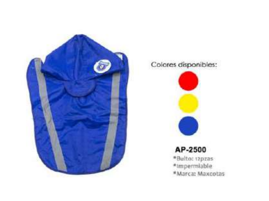 IMPERMEABLE MAXCOTAS C/SURTIDOS