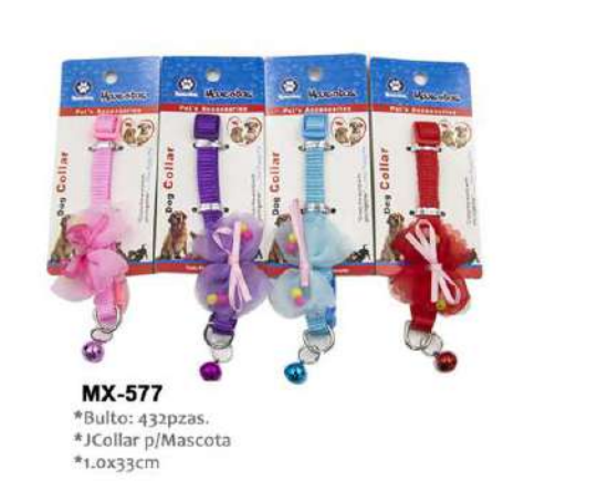 COLLAR P/MASCOTA 1.0X33CM MX-577