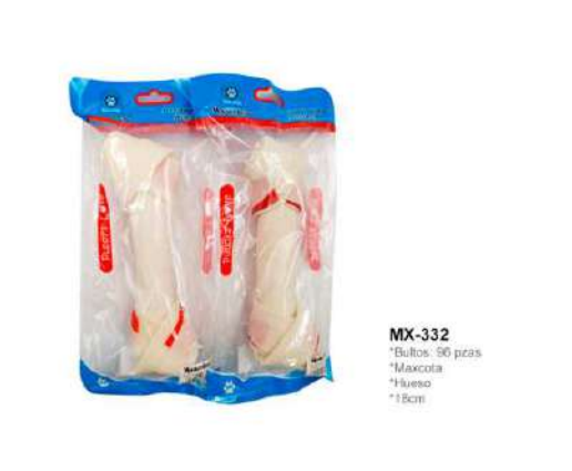 JUGUETE P/MASCOTA HUESO MX-332