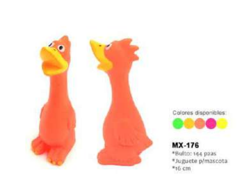 JUGUETE P/MASCOTA 16CM MX-176