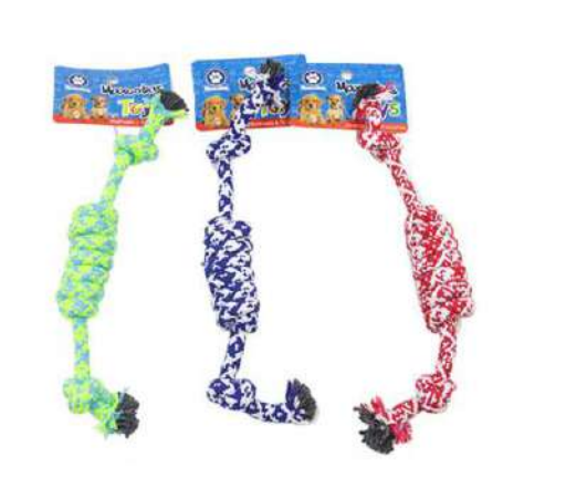 JUGUETE P/MASCOTA CUERDA DE TELA MX-820