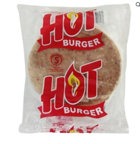 HAMBURGUESA HOT BURGER 285GR