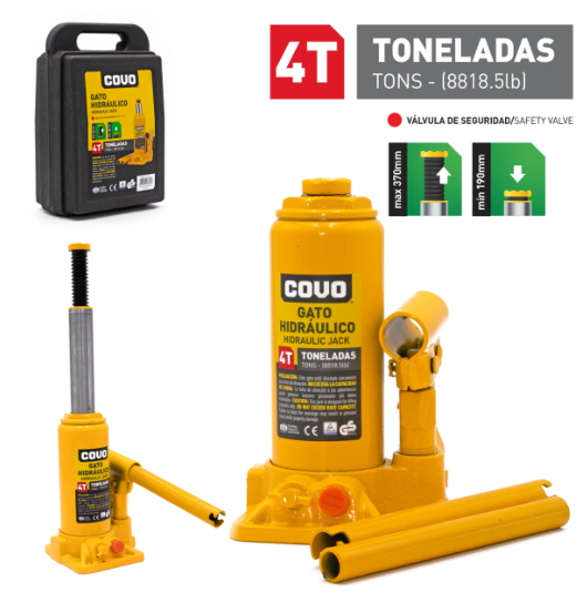 GATO BOTELLA COVO 4 TONEL C/ESTUCHE 