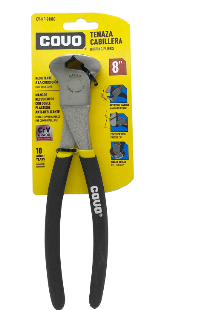 TENAZA CABILLERA COVO 8PULG