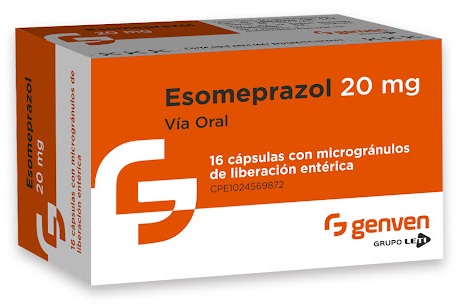 ESOMEPRAZOL 20MG X 28CAPS GENVEN
