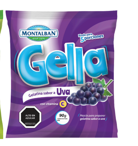 GELATINA GELLA 90GR UVA