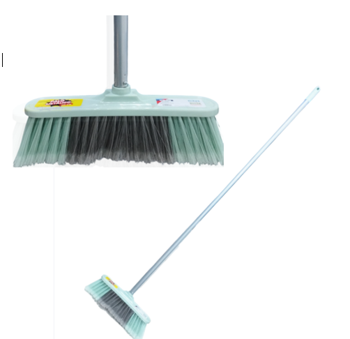 ESCOBA HOME CLEAR CON PALO DE METAL PREMIUM
