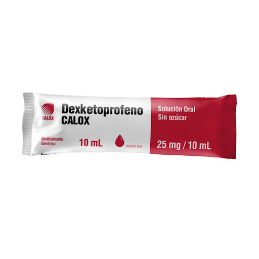 DEXKETOPROFENO 25MG/10ML X 1 SOBRE CALOX