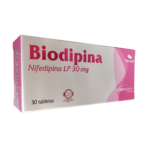 BIODIPINA LP 30MG X 30TABL NIFEDIPINA BIOMERCY