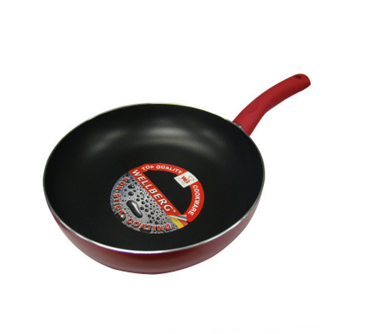 SARTEN WELLBERG 24X4,5CM ALUM PRENSADO