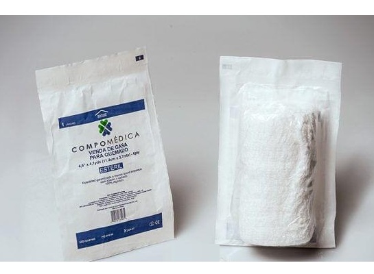 VENDA PARA QUEMADO 11.4CM X 3,7MTS X 1UND COMPOMEDICA