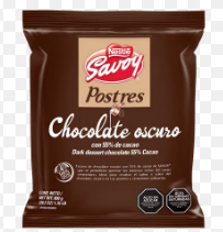 CHOCO SAVOY 800 GR POSTRE OSC 55%