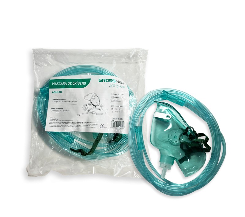 MASCARA DE OXIGENO AD X 1UNID GROSSMED