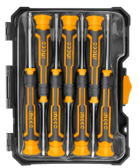 JUEGO DE DESTORNILLADOR INGCO 8PZAS DE PRECISION