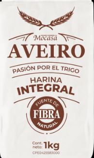 HARINA DE TRIGO AVEIRO 1KG INTEGRAL