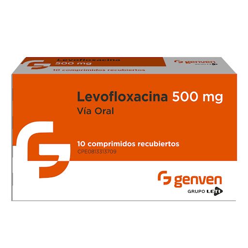 LEVOFLOXACINA 500MG X 10COMP GENVEN