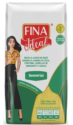 HARINA DE MAIZ FINA IDEAL 1KG SENSORIAL