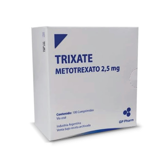 TRIXATE 2,5MG X 10COMP METROTEXATO BLIST FC PHARMA***