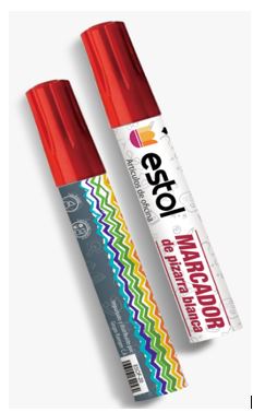 MARCADOR DE PIZARRA ESTOL ROJO PTA RED X UND