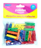 HORQUILLAS DE MANUALIDADES POINTER 30UND MADERA