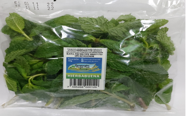 HIERBABUENA PARADIS FRESH 50GR