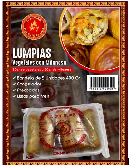 LUMPIAS PA QUE ELIAS 5UND MILANESA
