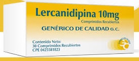 LERCANIDIPINA 10MG X 30COMP GENERICO DE CALIDAD