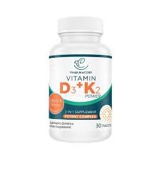VITAMINA D3 K2 2000UI 150MCG X 30TABL PHARMACORP
