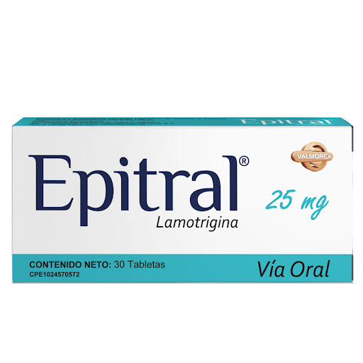 EPITRAL 25MG X 30TAB LAMOTRIGINA VALMORCA
