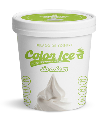 HELADO DE YOGURT COLOR ICE NATURAL S/A